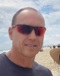 Mike Bakker headshot at the beach